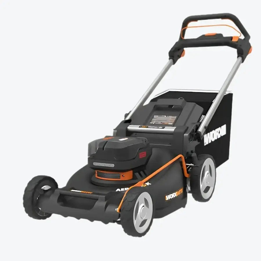 worx nitro wg760 40v 21″ cordless self propelled lawn mower