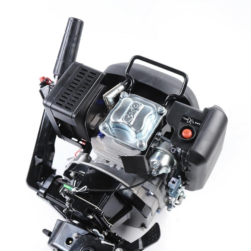1057 hangkai water cooled 2 stroke 6hp outboard motor petrol powered engine