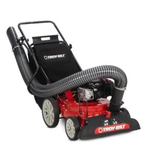 troy bilt 24" gas chipper shredder vacuum – 3 in 1 yard cleanup machine