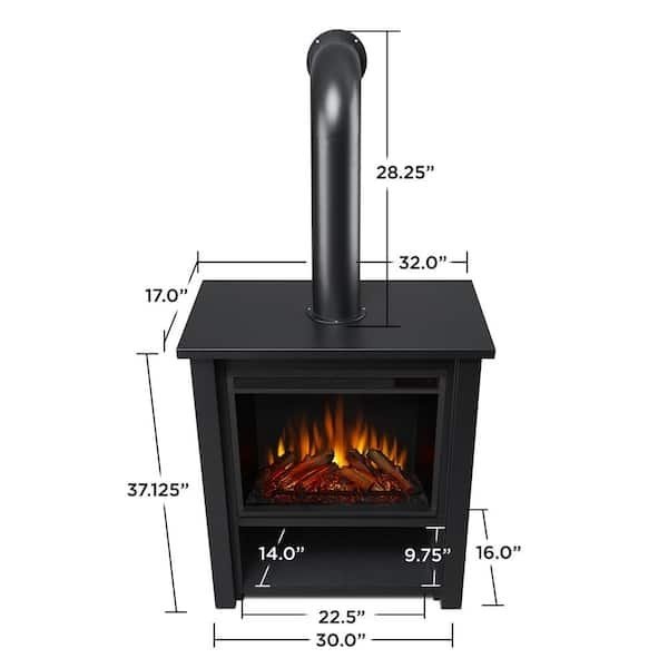 117-1 real flame hollis 32″ electric fireplace
