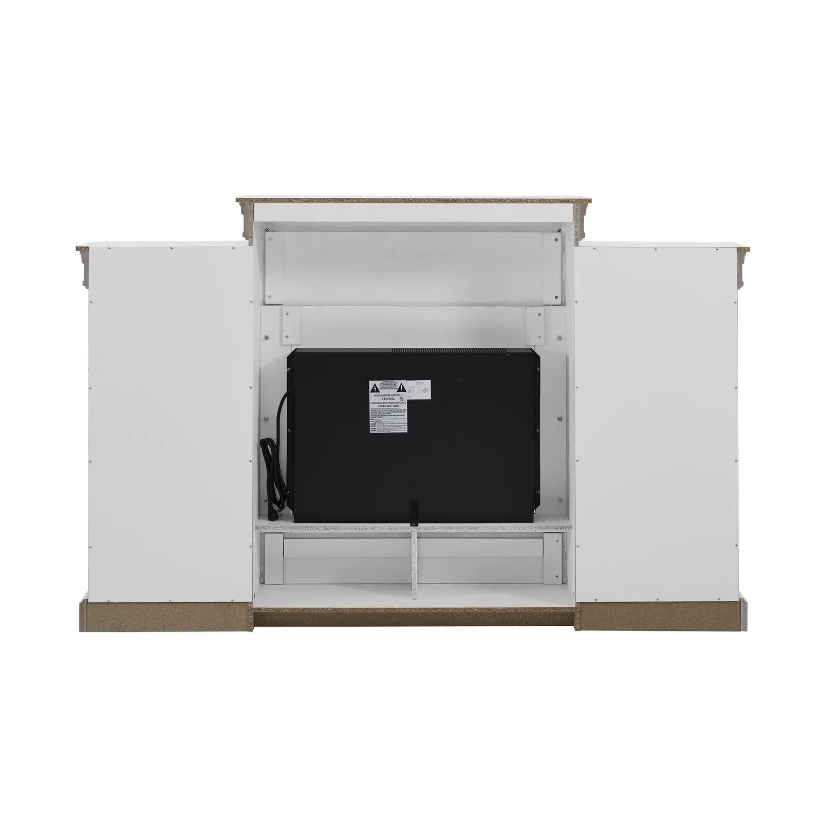 16-1 ameriwood home lamont mantel fireplace