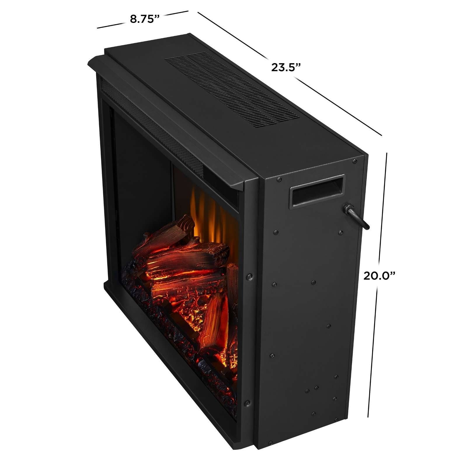 166-1 real flame chateau corner electric fireplace