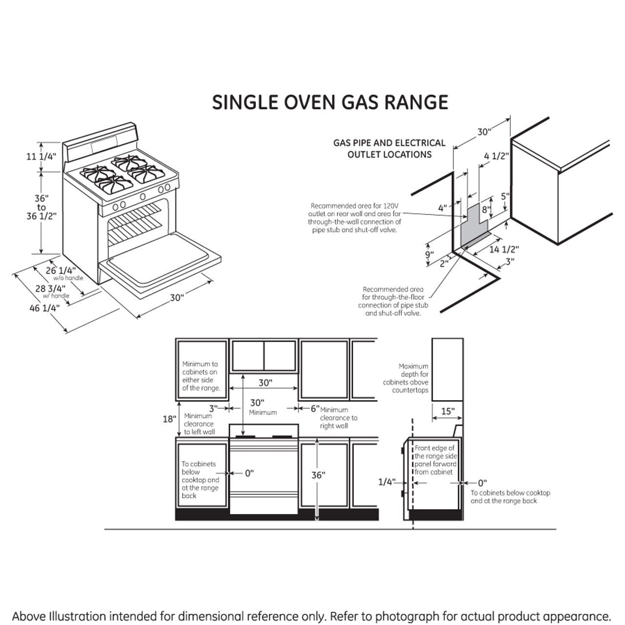 16df3b775a53f2efabffe6900823377b2db908c2__80503 ge 30″ freestanding gas range