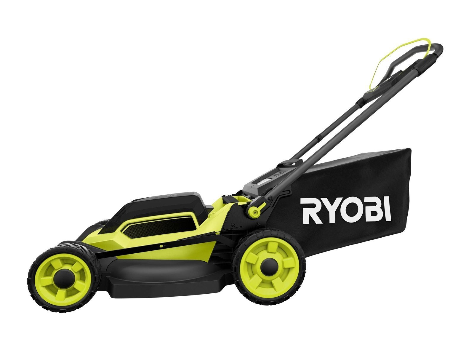182 ryobi 40v hp brushless 20 in. cordless battery walk behind push mower with 6.0