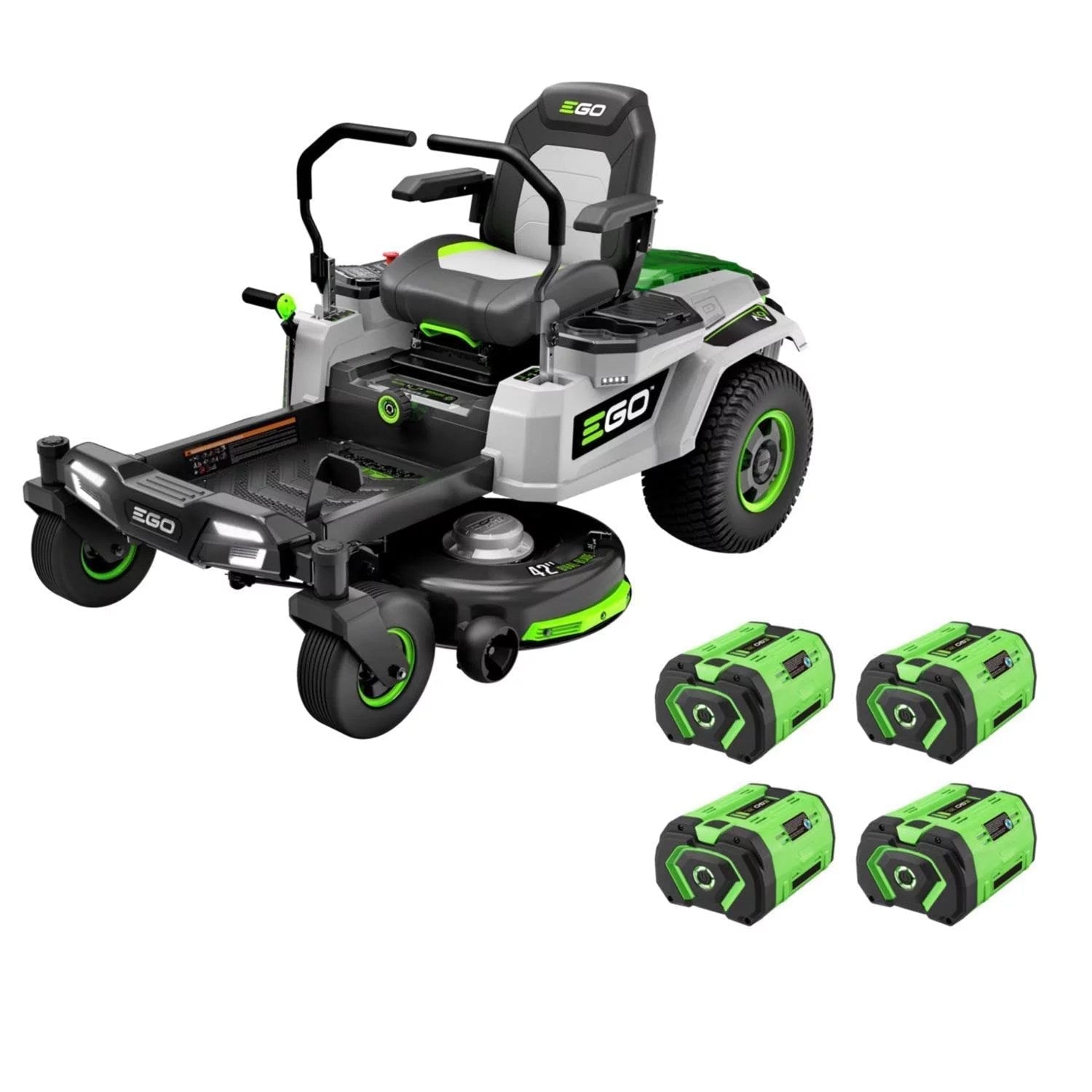ego power+ z6 42 in zero turn lawn mower zt4204l