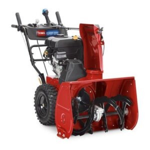 toro power max hd 828 oae 28″ two stage electric start gas snow blower