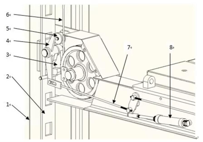 2-1 kt 4h110 four post vehicle lift 11,000lbs