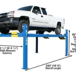 2-28 tuxedo fp12k k 12,000 lb cable driven 4 post lift