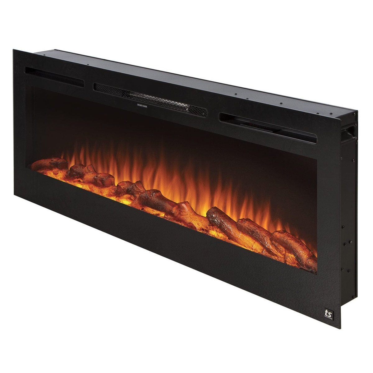 touchstone sideline wall mount electric fireplace