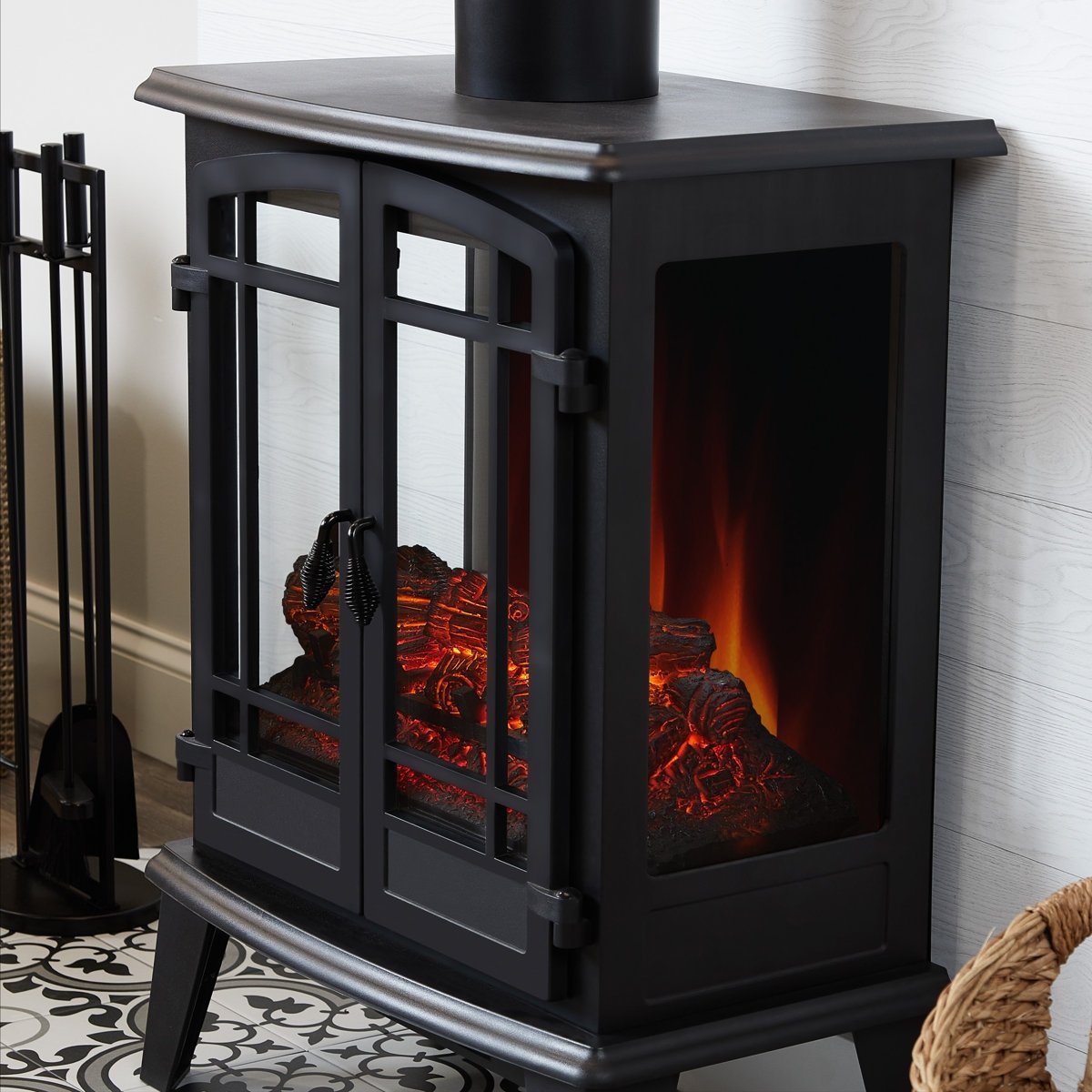 26-1 real flame foster 25″ electric fireplace
