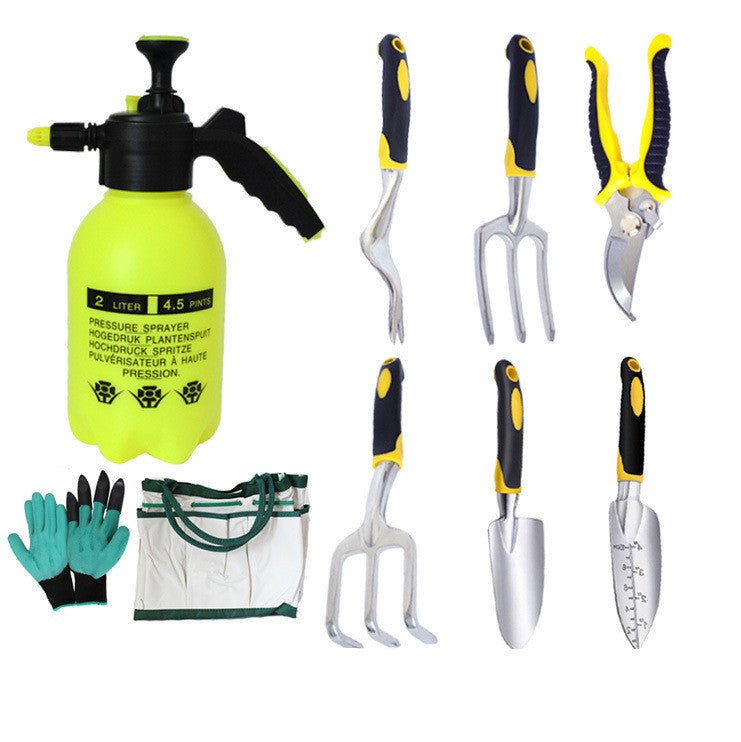 2823034249769 garden planting tools family set 3 piece aluminum alloy shovel and potting tool kit