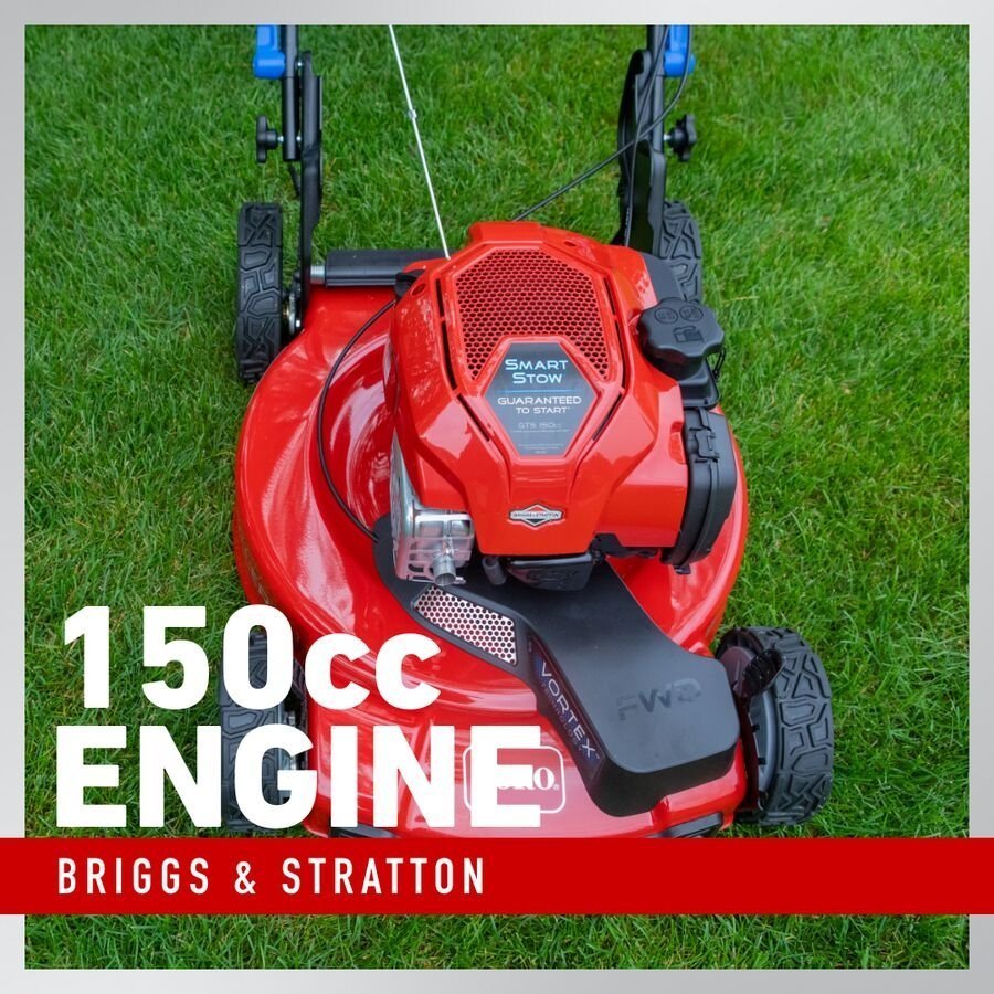 284 toro 22″ smartstow recycler self propelled gas lawn mower 21445