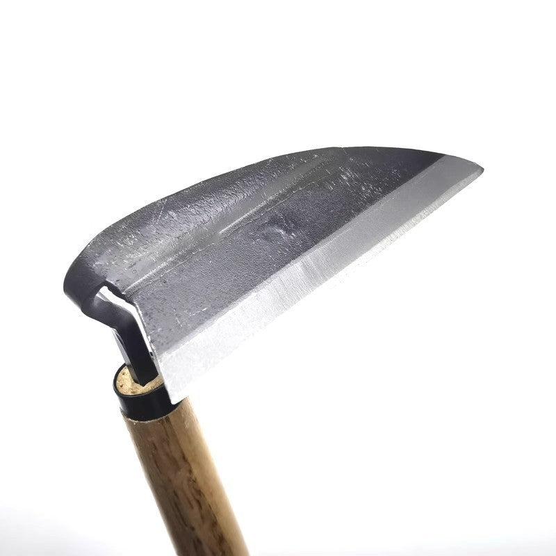 2ff884c6-251d-4111-8e5b-506fb3b74b07 composite steel bent handlebar sickle steel elbow hoe hand weeding sickle gardening weeding farm tools