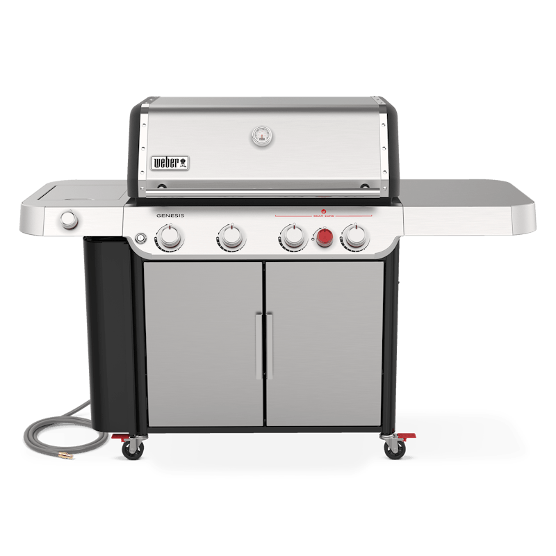 weber grills genesis 4 burner smart freestanding natural gas grill