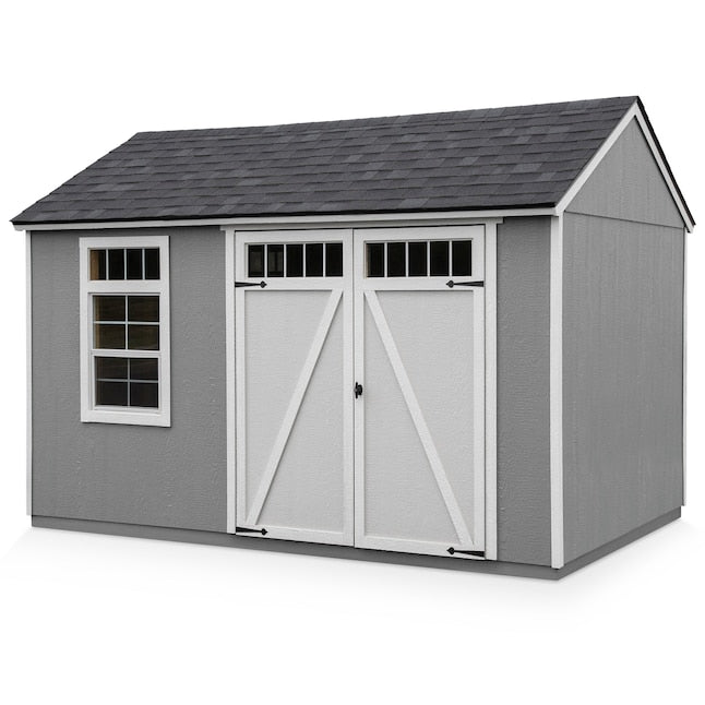 45446164 heartland 12 ft x 8 ft coronado gable engineered storage shed (floor included)