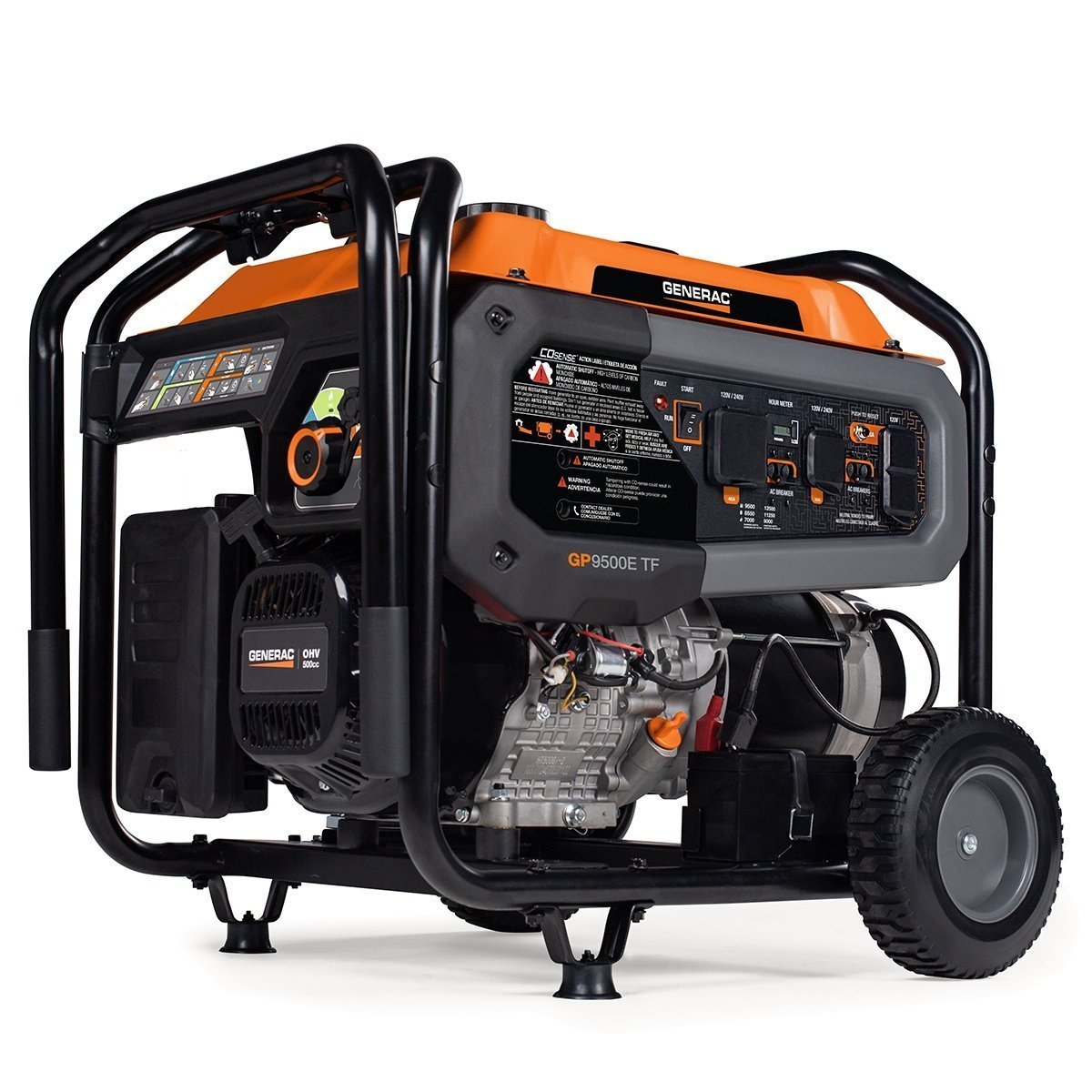 459 portable generator, gp9500e | tri fuel | 49st