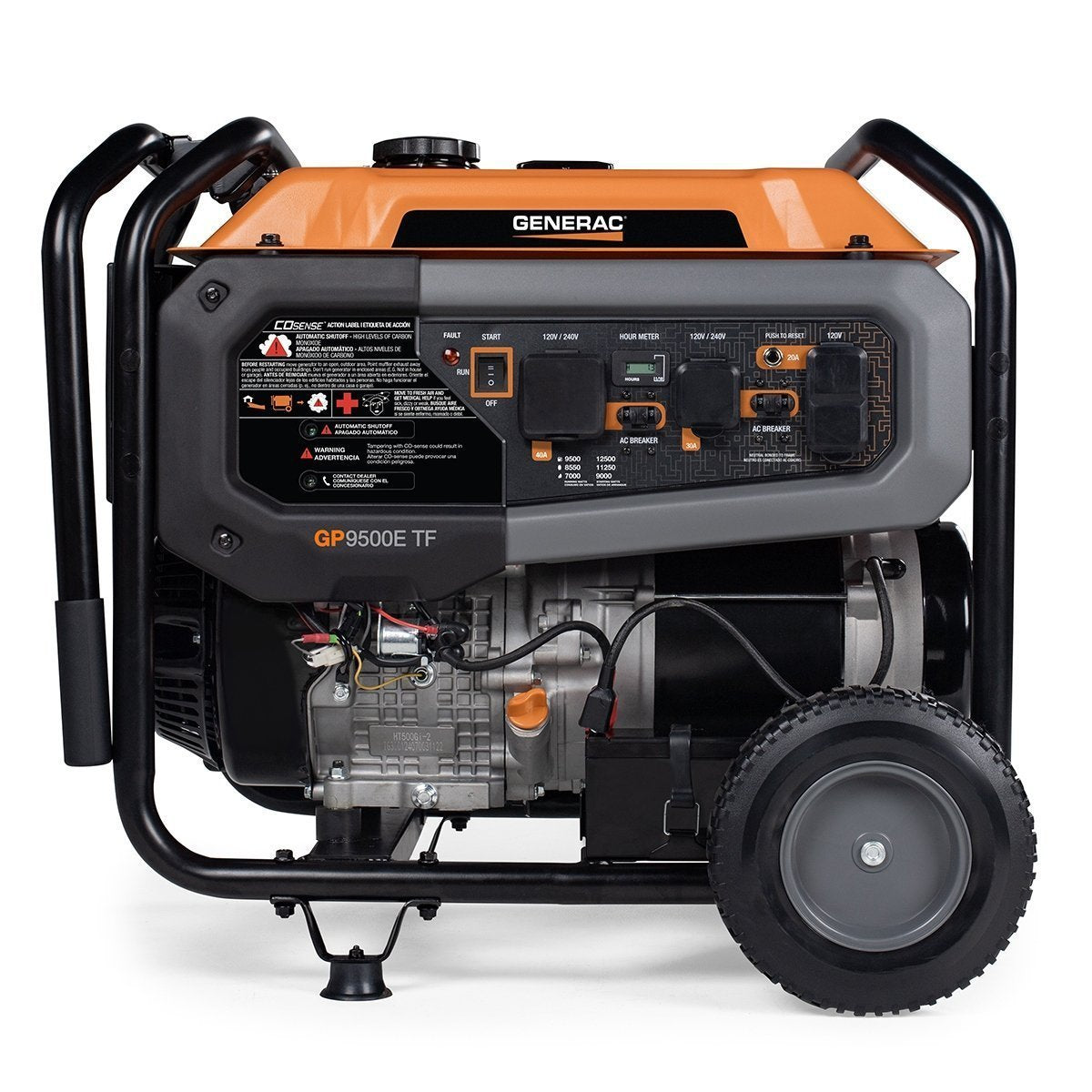 portable generator, gp9500e | tri fuel | 49st