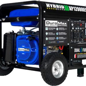 duromax xp12000eh 12,000 watt dual fuel portable generator