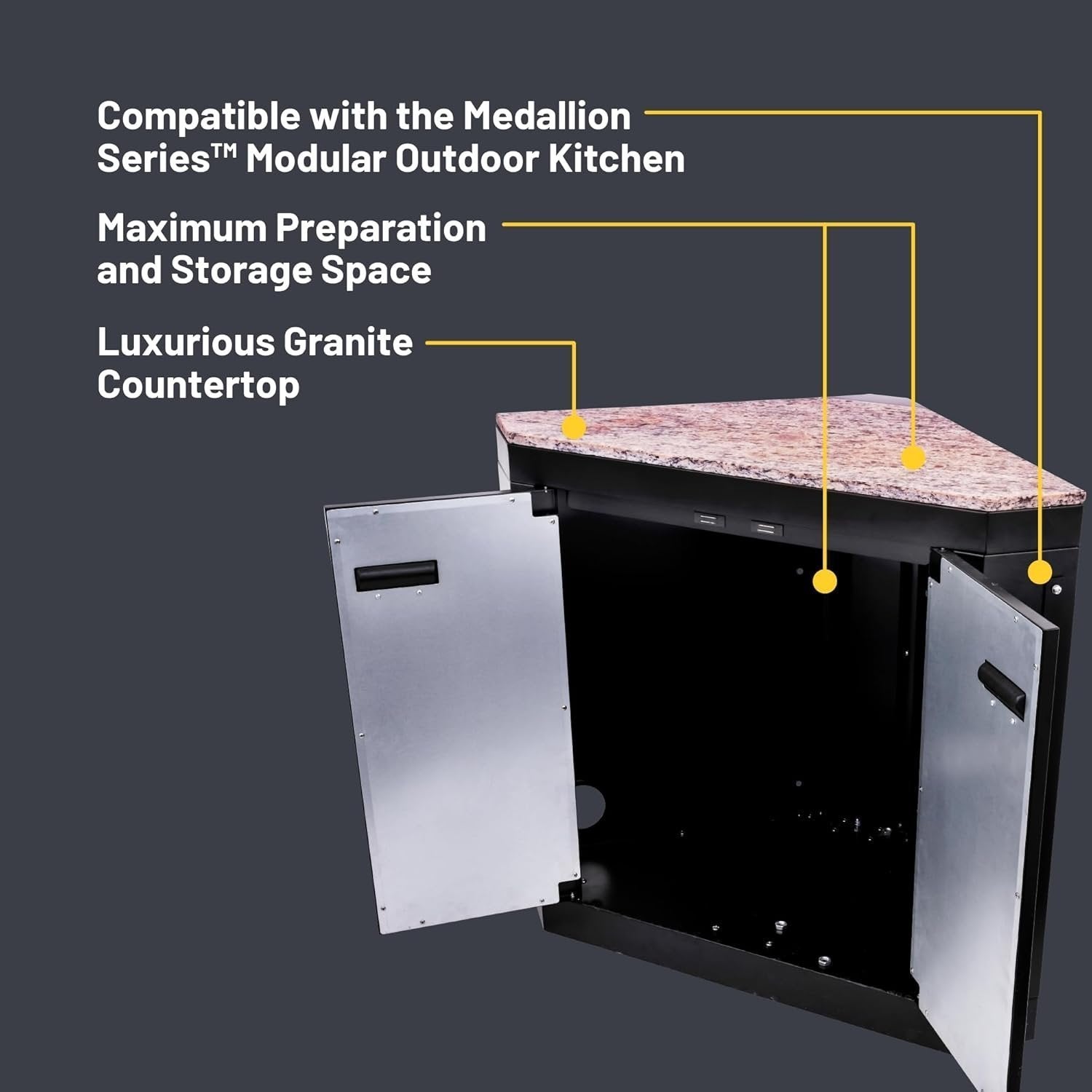 474-2 charbroil medallion series modular outdoor kitchen