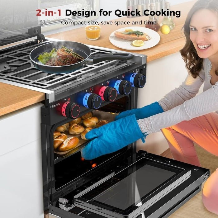487-2 camplux 2 in 1 rv propane oven stove