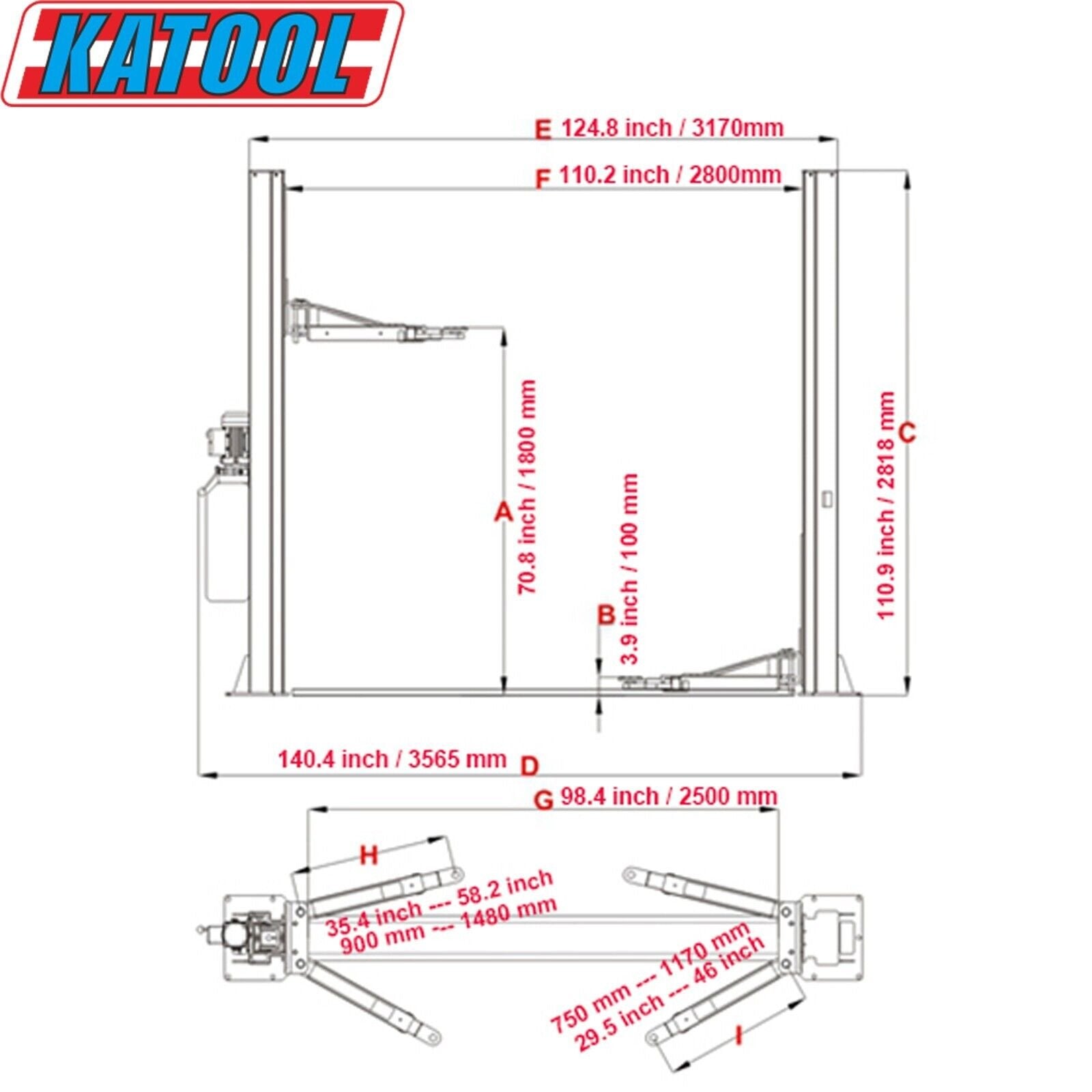 4_5e3c3a16-ecb2-47af-a36d-6ad4950935ad kt h105 two post vehicle lift 10,000lbs