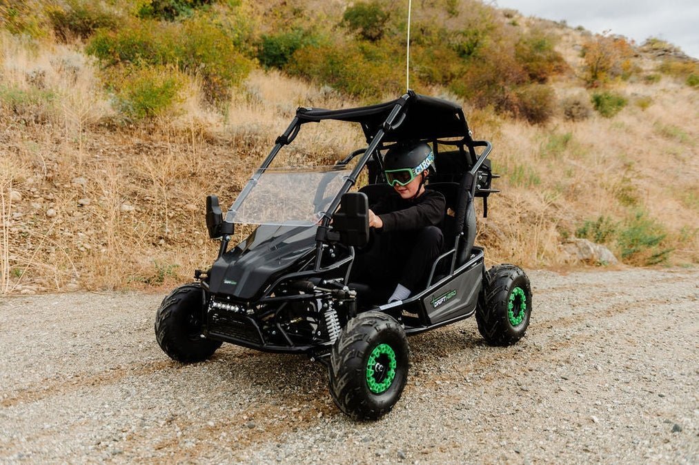 500-1-1 drift hero 2 seater electric go kart