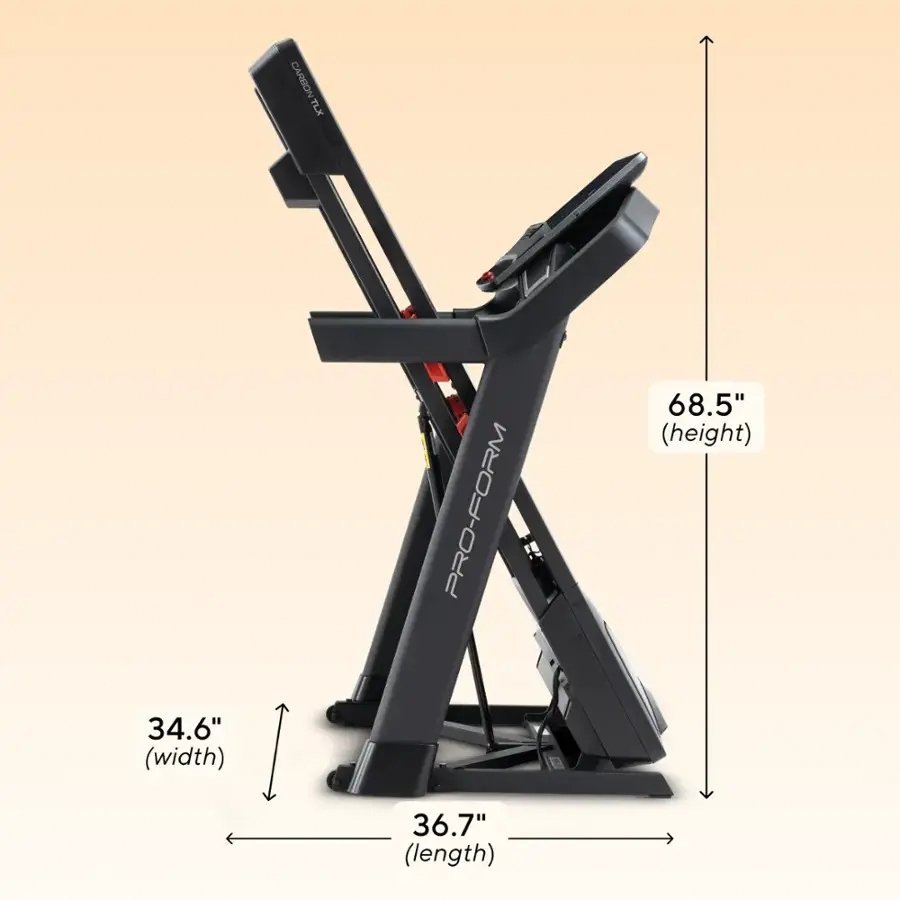 500-3 pro form carbon tlx treadmill