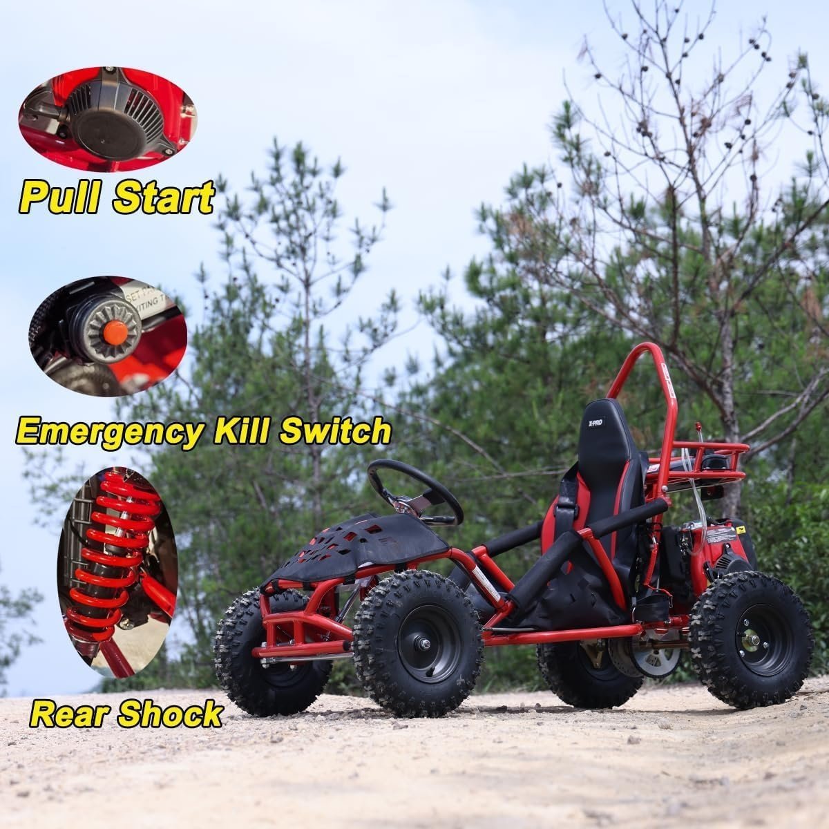 510-1-1 x pro rover 50 go kart