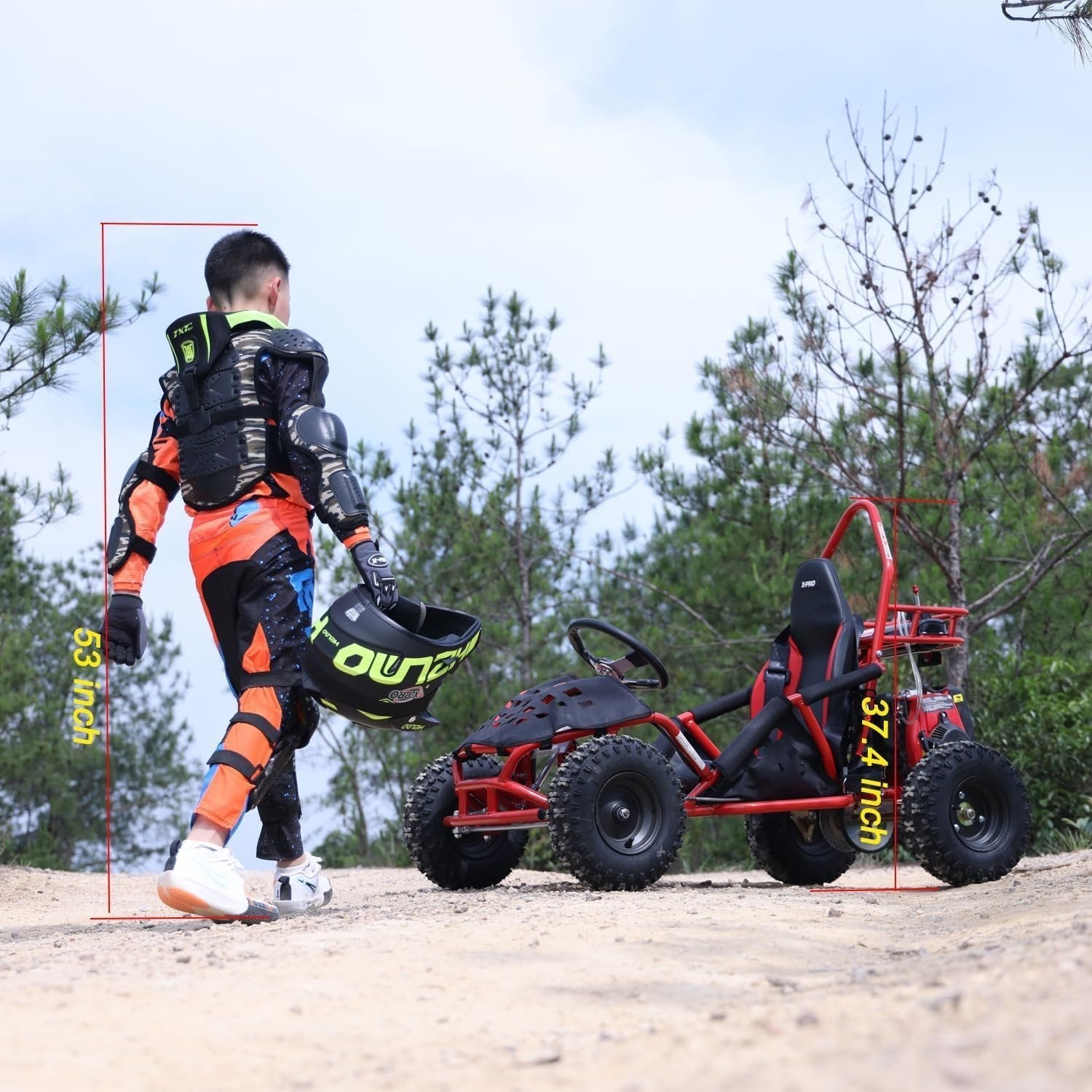 511-1-1 x pro rover 50 go kart