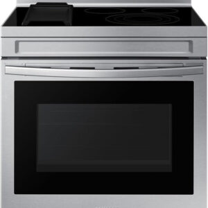 samsung 6.3 cu. ft. smart freestanding electric range with no preheat air fry ne63a6711ss
