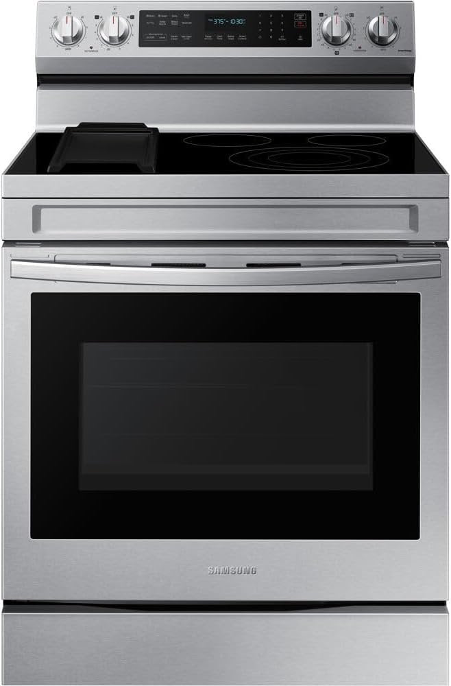 51TRUtp7SwL._AC_SL1000 samsung 6.3 cu. ft. smart freestanding electric range with no preheat air fry ne63a6711ss