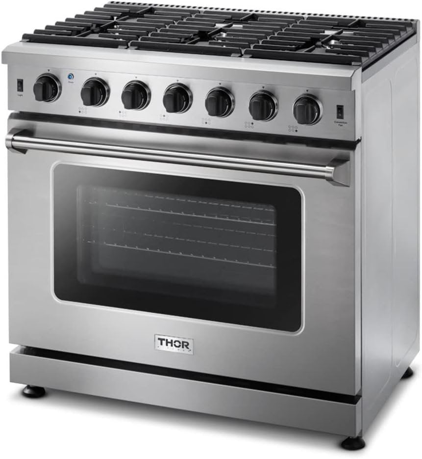 51js3FQJKcL._AC_SL1024 thor kitchen 36 inch gas range lrg3601u