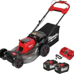 milwaukee 2823 20 m18 fuel self propelled dual battery 21 in walk behind mower