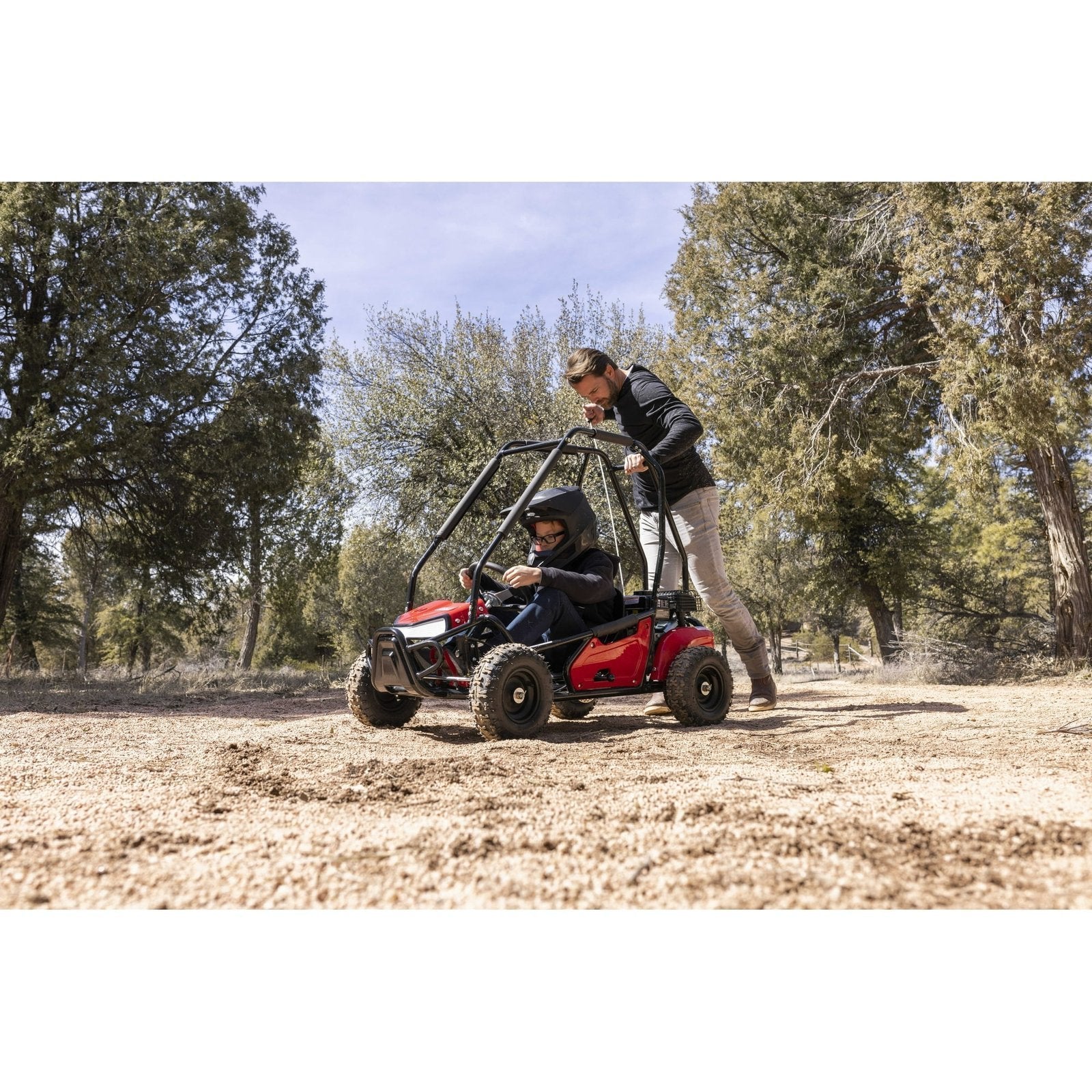 522-1-1 coleman powersports gk100 one seater go kart