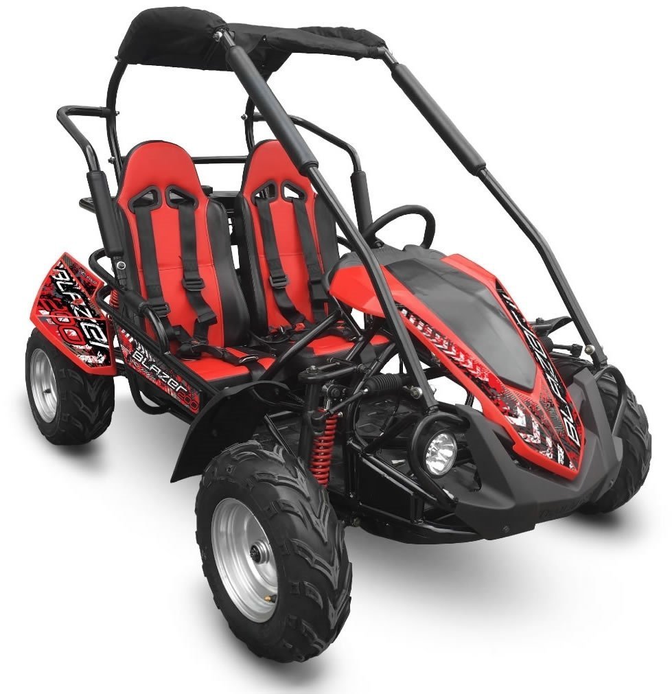 555-1-2 trailmaster blazer 200r mid go kart