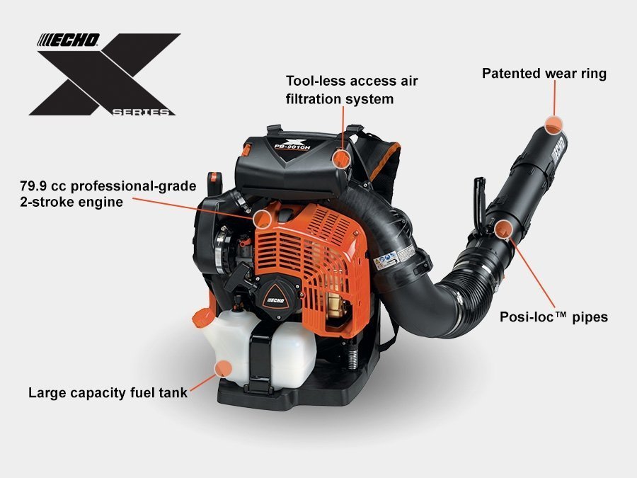 563-2 echo x series backpack blower pb 9010h