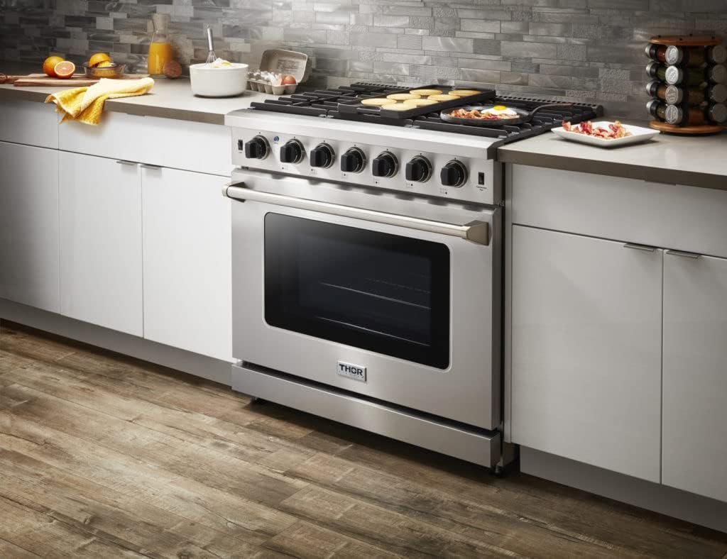 61LoSr-HXL._AC_SL1024 thor kitchen 36 inch gas range lrg3601u