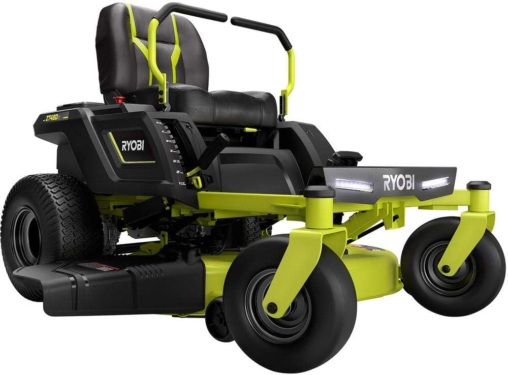 61OHNh7L5EL._AC_SL1000 ryobi 42 in. 100 ah battery electric riding zero turn mower ry48ztr100