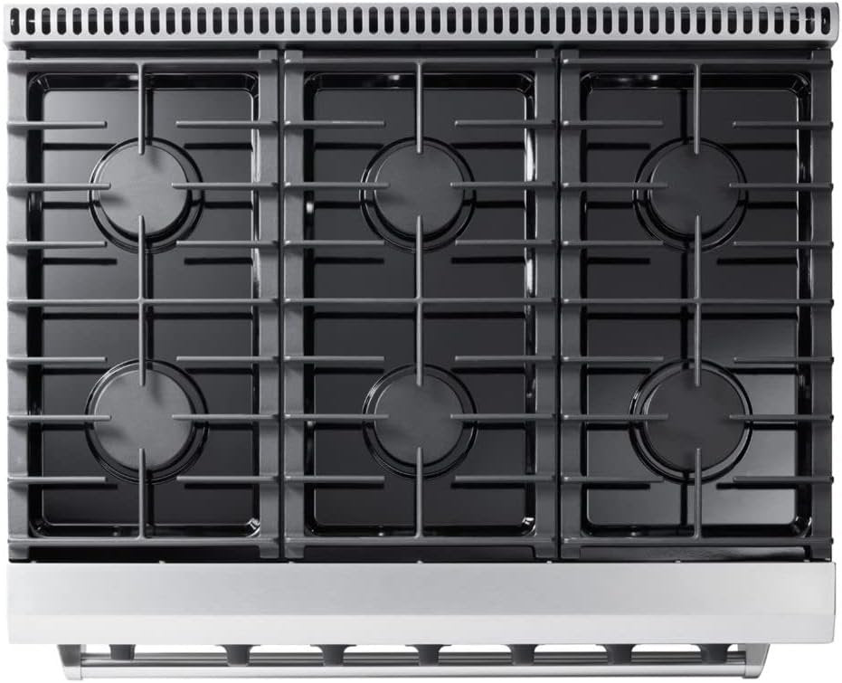 61f4XHETtML._AC_SL1024 thor kitchen 36 inch gas range lrg3601u