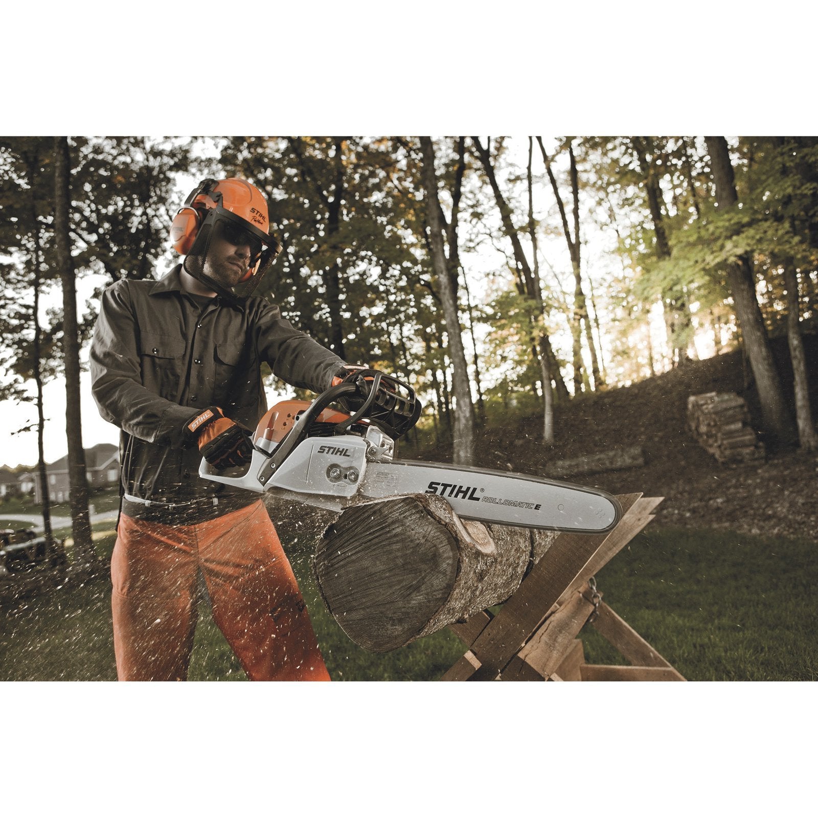 63872_3 stihl gas powered chainsaw, 20in. bar, 55.5cc, 0.325in. chain pitch, model# ms 291 20