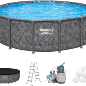 719Clln3yL._AC_SL1500_-300x300-1 bestway apx 365 rectangular swimming pool above ground outdoor backyard framed pool set