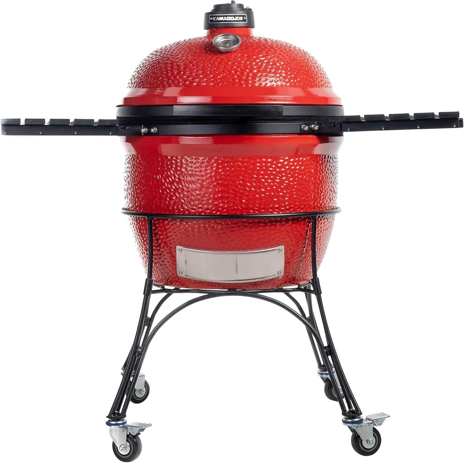 71HICLx8NL._AC_SL1500 kamado joe big joe i 24 in. blaze red ceramic charcoal grill