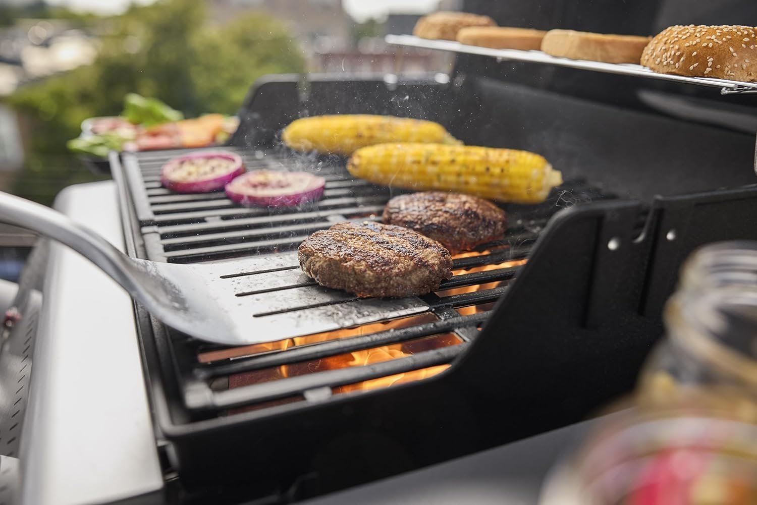 71gg11JCtZL._AC_SL1500 weber spirit 2 burner grill e 210 liquid propane black