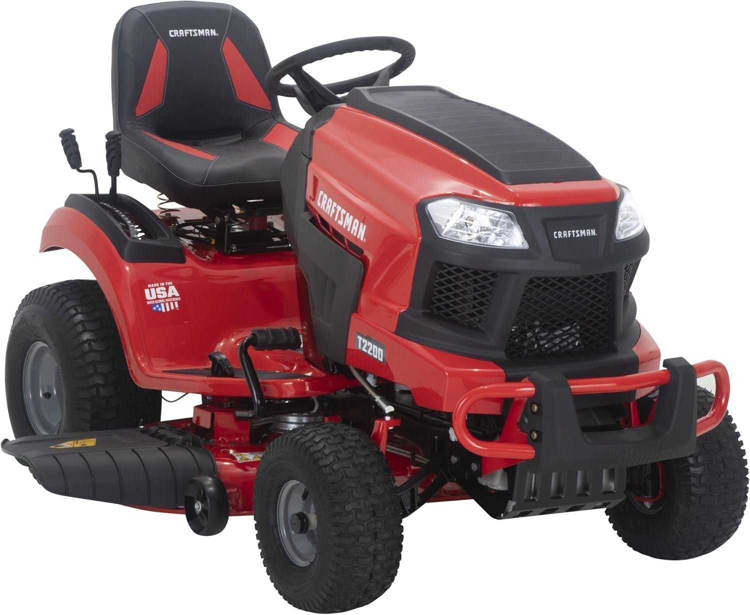 71rkc1ek1dL._AC_SL1500 craftsman t2200k 42 in 20 hp 725cc hydrostatic riding mower