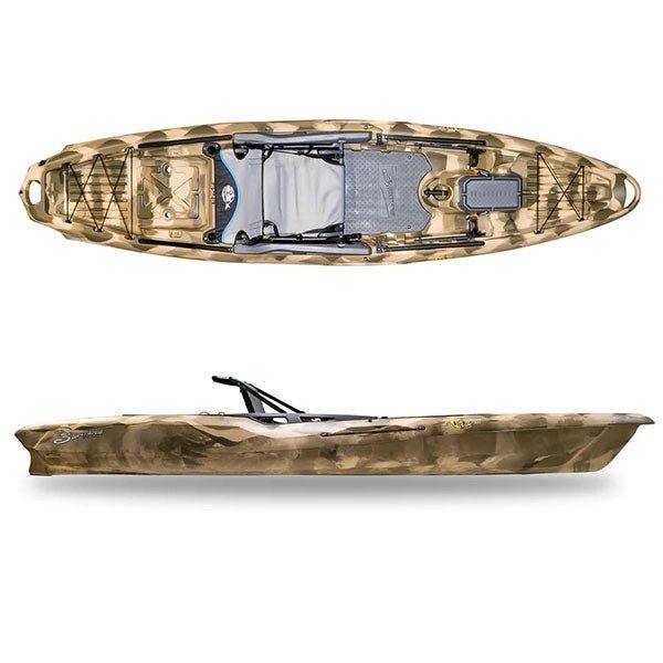 3 waters big fish 120 v2 fishing kayak