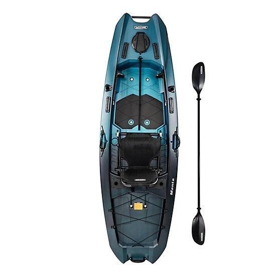 aurora fusion lifetime manta 10 ft. sit on top angler kayak