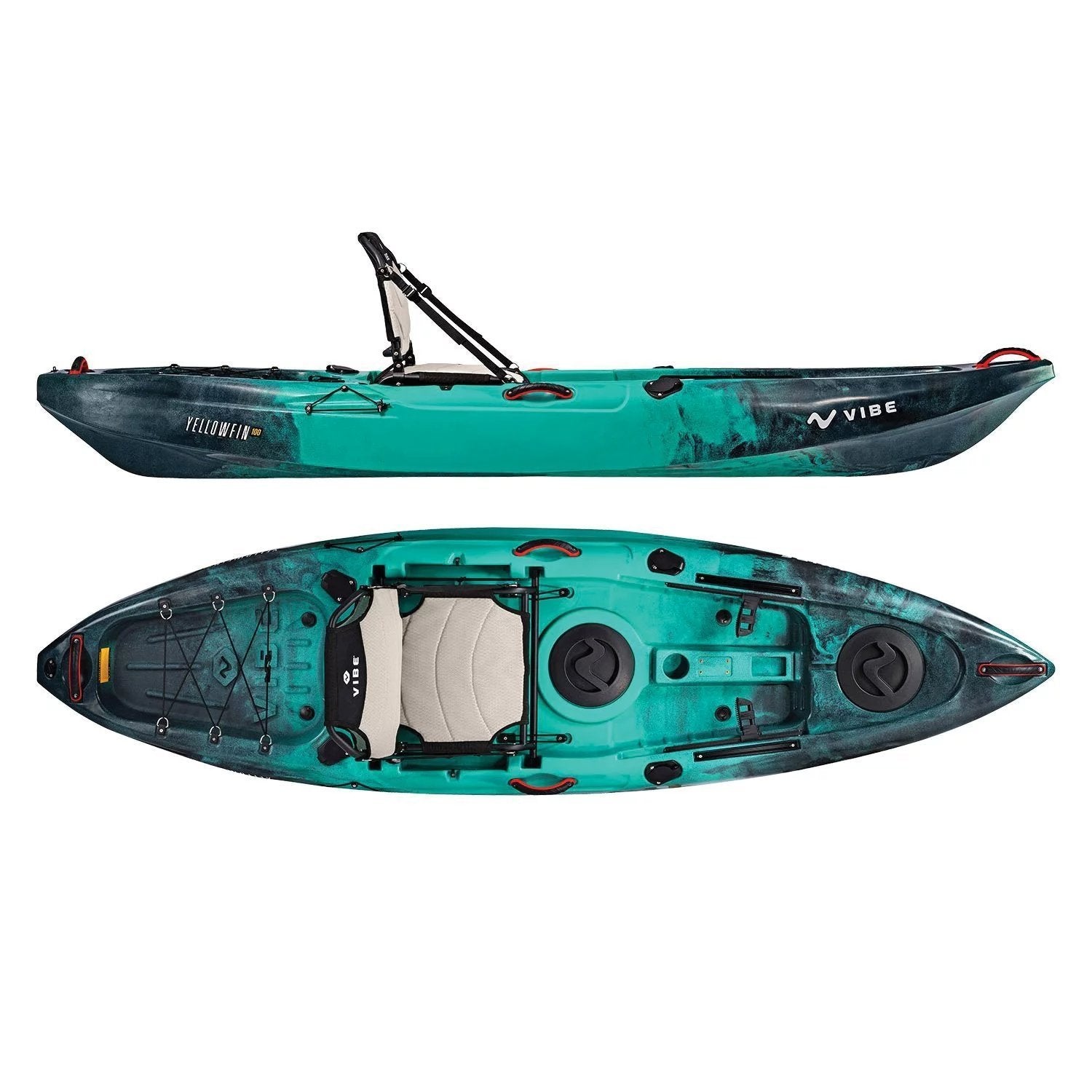 772 vibe kayaks yellowfin 100