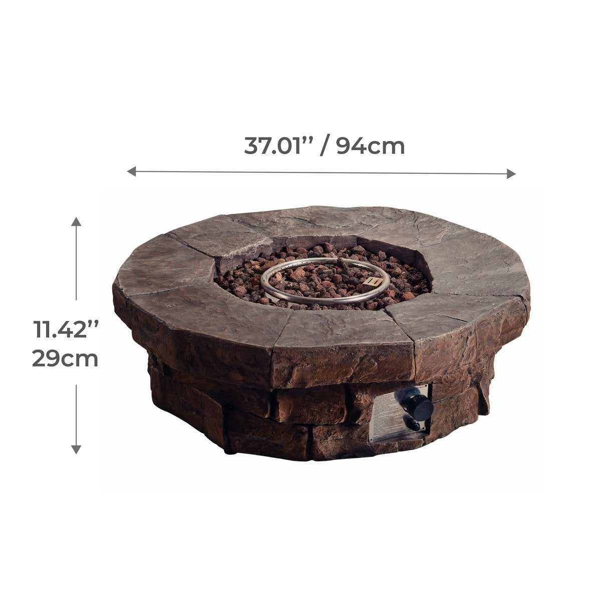 774-2 red barrel studio kimily propane outdoor fire pit