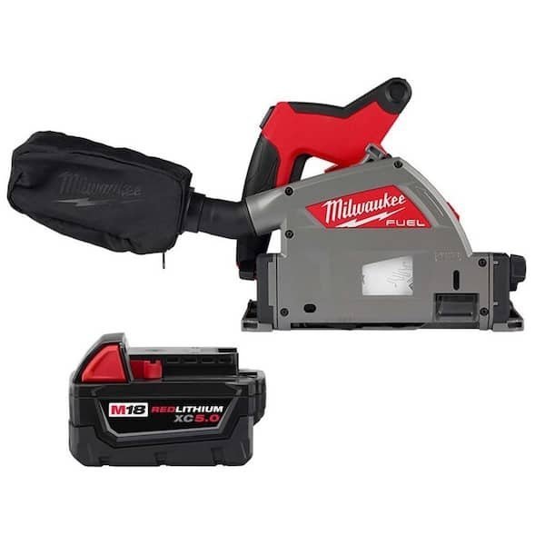 7ad09457-e0ff-4cb3-9c13-55870af09ac1 milwaukee 18v lith ion cordless brushless 6 1/2 in. plunge cut track saw with