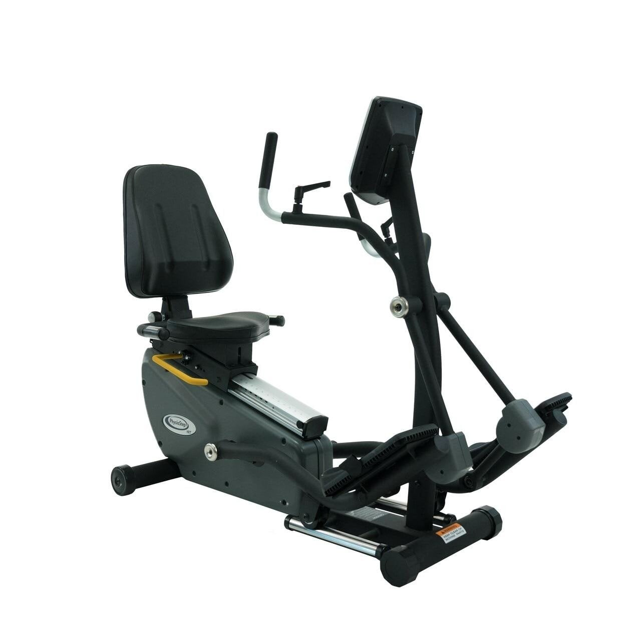 physiostep hxt compact recumbent elliptical cross trainer with fixed seat